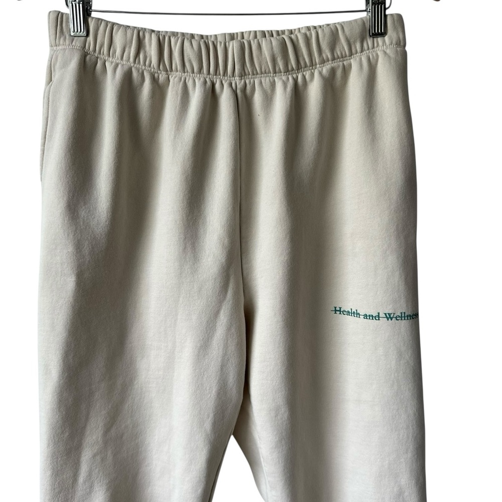 Call Her Daddy Health & Wellness Sweatpants in Bone - Picture 2 of 8